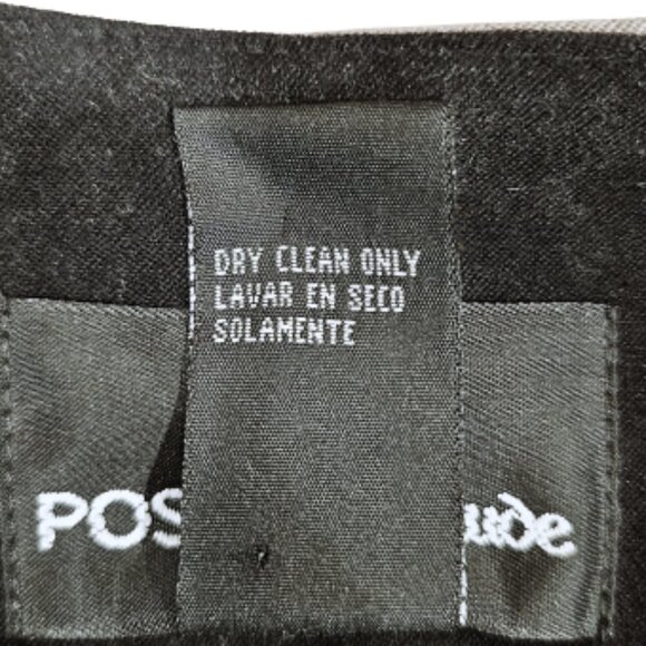 Positive Attitude Black/Tan Women's 2-Piece Pantsuit - 12P - Picture 7 of 12